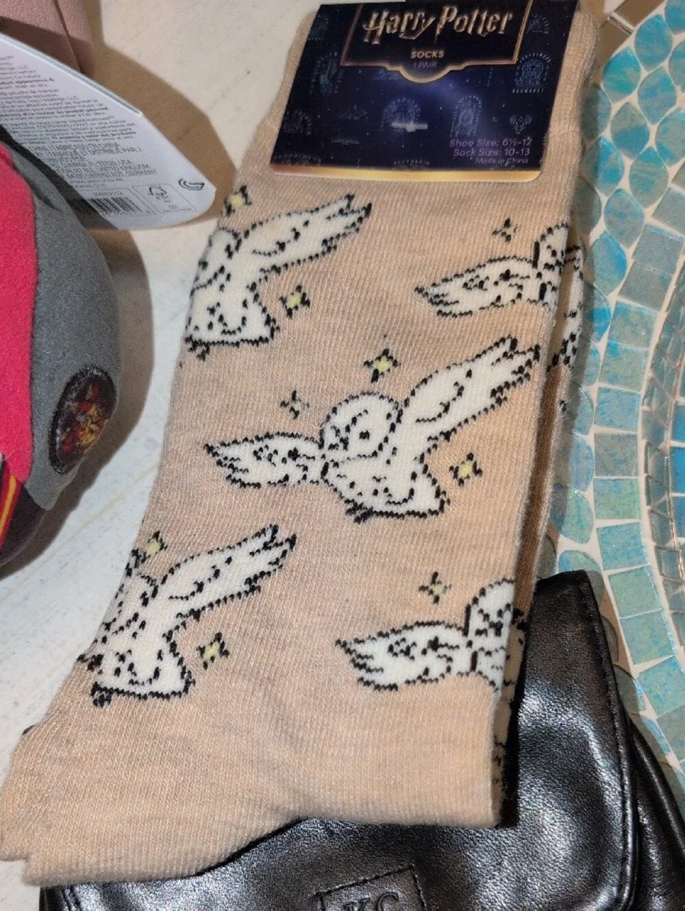 Harry Potter Bundle -  Cosmetic Bag , Socks, Book, Plush, Bottle, Pouches